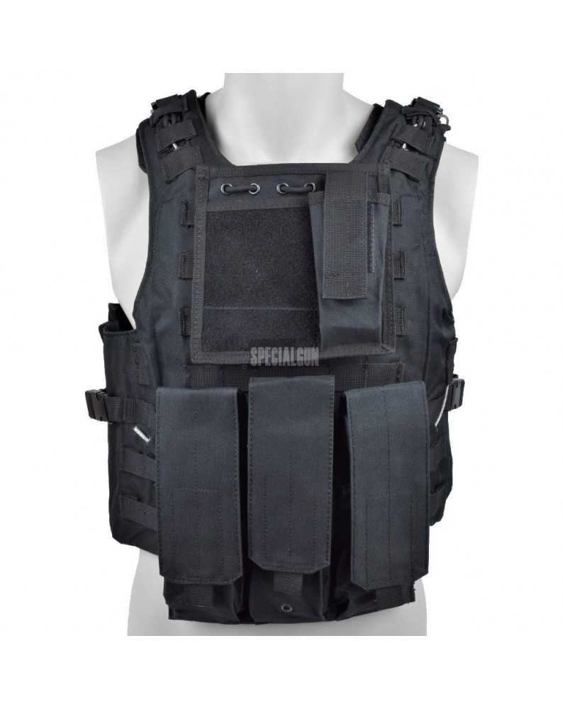 TACTICAL VEST CIRAS FBSE ROYAL PLUS NERO - TACTICAL VEST -  - VT1104B