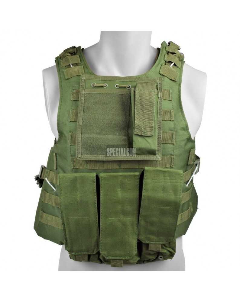 TACTICAL VEST CIRAS FBSE ROYAL PLUS VERDE OD - TACTICAL VEST -  - VT1104V