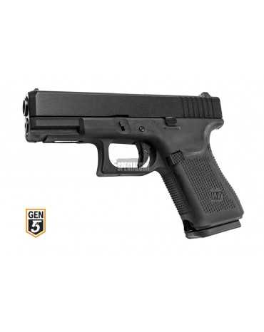 G19 GEN 5 GAS METAL BLOWBACK WE NERO