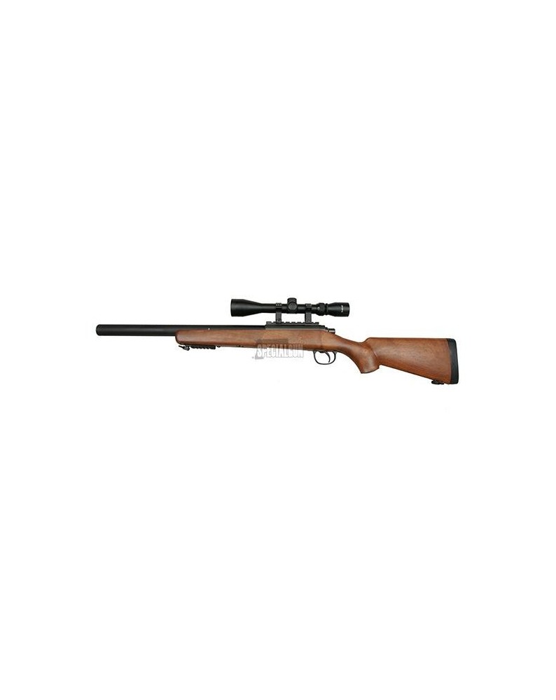 FUCILE SNIPER VSR-10 G-SPEC CON OTTICA 3-9X40 MB02 WELL LEGNO - FUCILI SNIPER - - MB02H