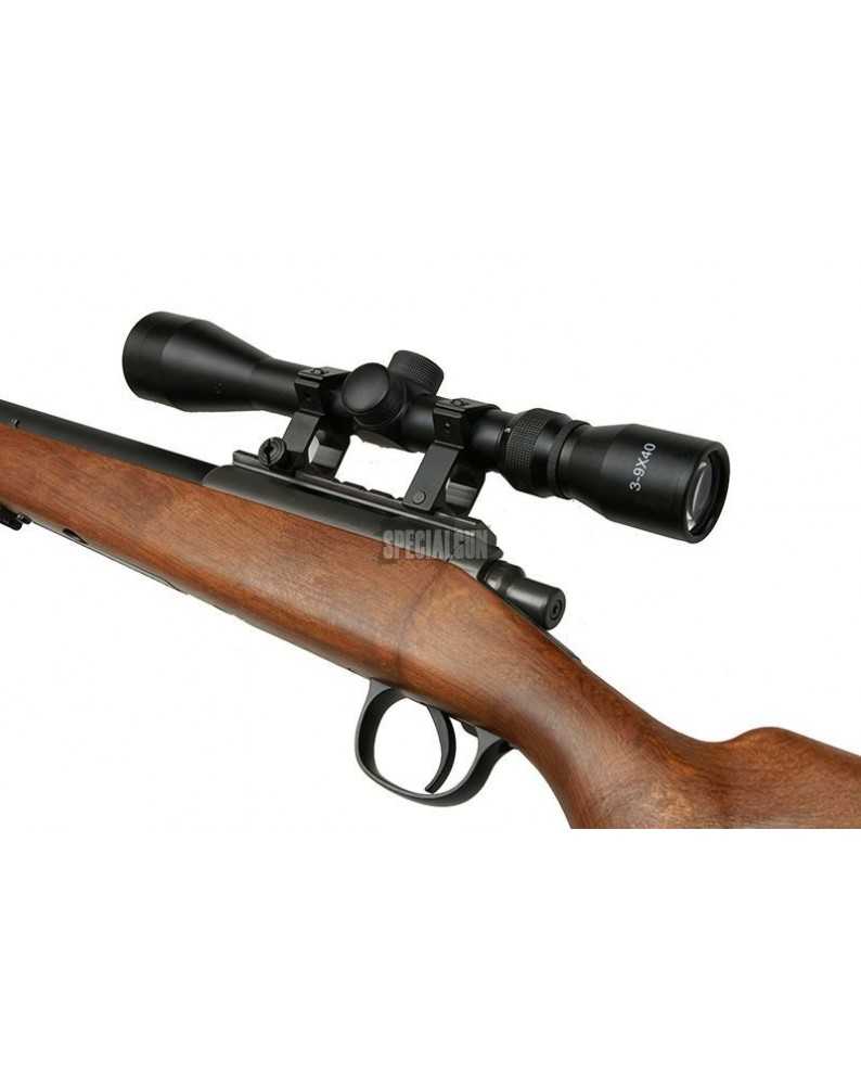 FUCILE SNIPER VSR-10 G-SPEC CON OTTICA 3-9X40 MB02 WELL LEGNO - FUCILI SNIPER - - MB02H