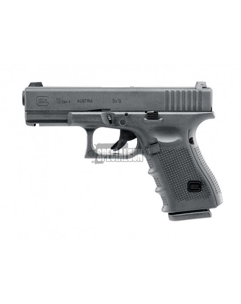 GLOCK 19 GEN 4 GAS BLOWBACK UMAREX BY VFC - PISTOLE GAS - - 2.6456
