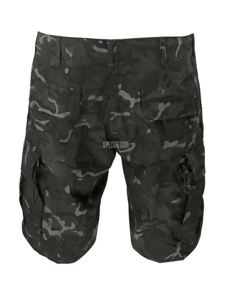 PANTALONCINO ACU SHORTS RIPSTOP CAMO BTP BLACK KOMBAT UK - PANTALONI -  - KU-SHO-BTP-BLK