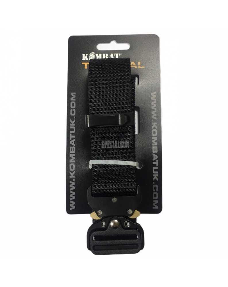 CINTURA MILITARE TATTICA RECON KOMBAT UK NERO - CINTURE - - KU-RCNBLT-BK