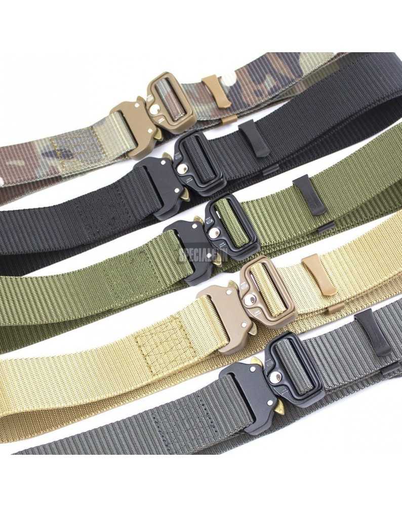 CINTURA MILITARE TATTICA RECON KOMBAT UK NERO - CINTURE - - KU-RCNBLT-BK