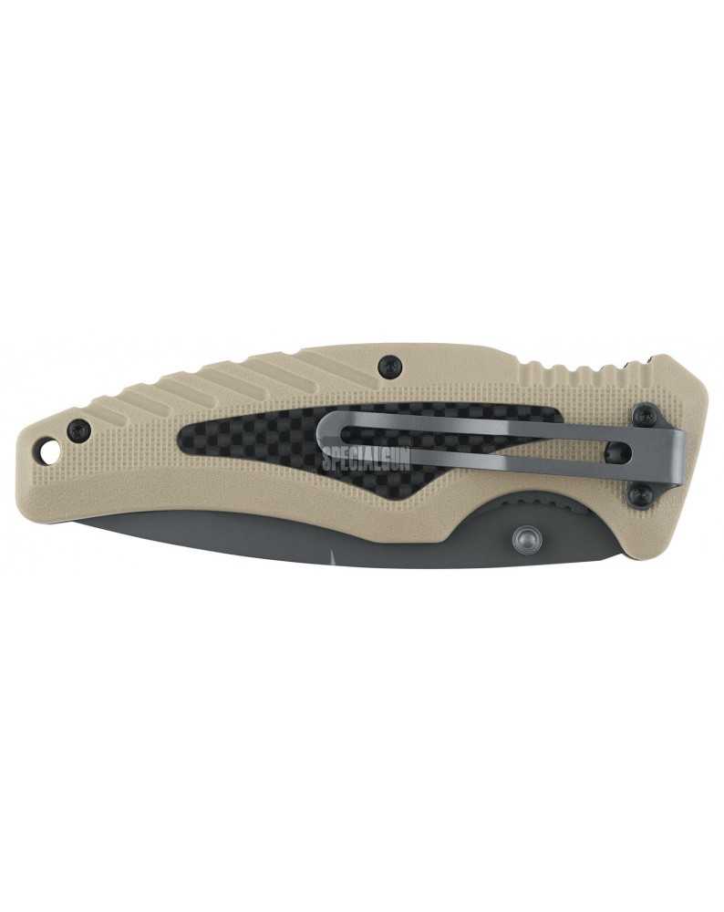 BRAVO COLTELLO TATTICO RICHIUDIBILE DEFCON 5 DESERT - COLTELLI - MULTITOOL -  - D5-K002