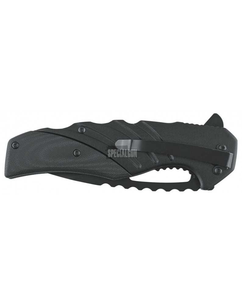 DELTA COLTELLO TATTICO RICHIUDIBILE DEFCON 5 NERO - COLTELLI - MULTITOOL -  - D5-K004