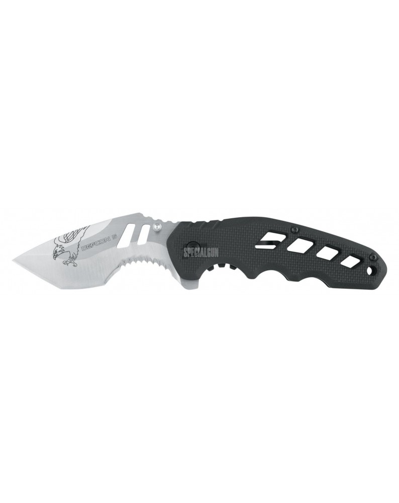 ECHO COLTELLO TATTICO RICHIUDIBILE DEFCON 5 NERO - COLTELLI - MULTITOOL -  - D5-K005