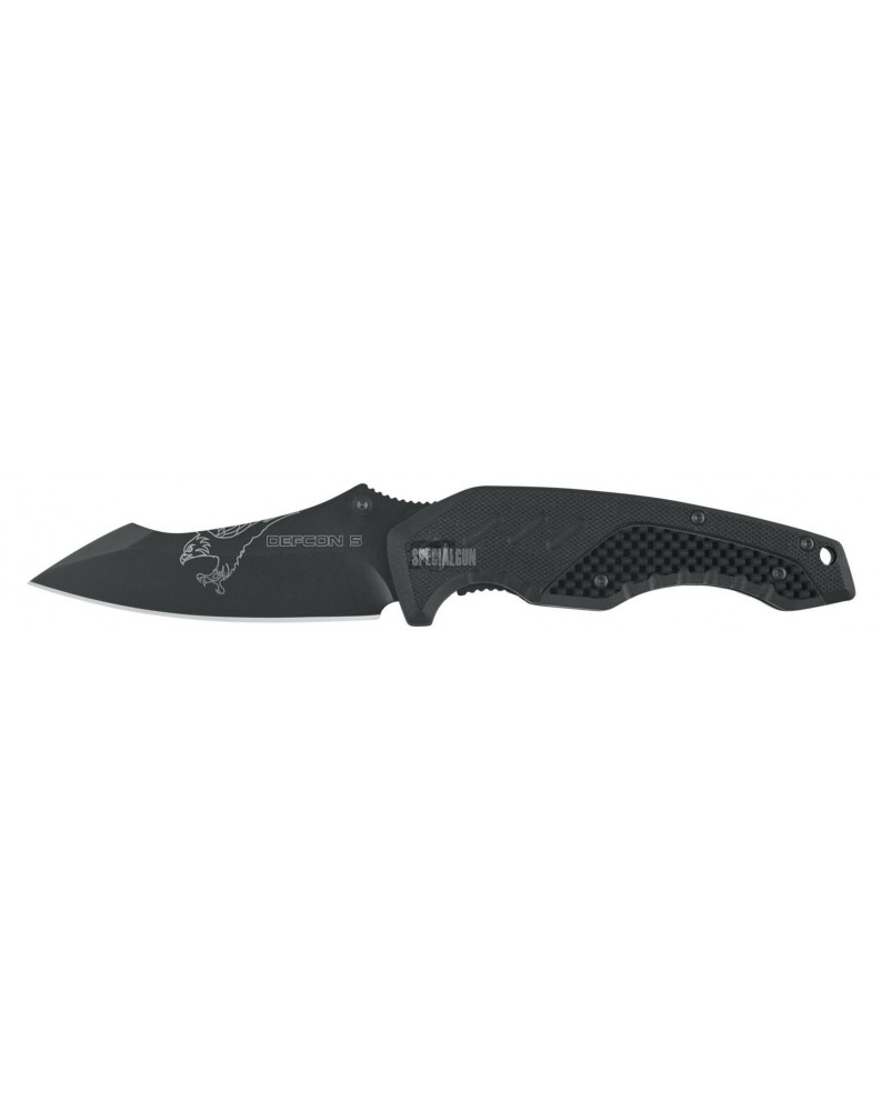 KILO COLTELLO TATTICO RICHIUDIBILE DEFCON 5 NERO - COLTELLI - MULTITOOL -  - D5-K011