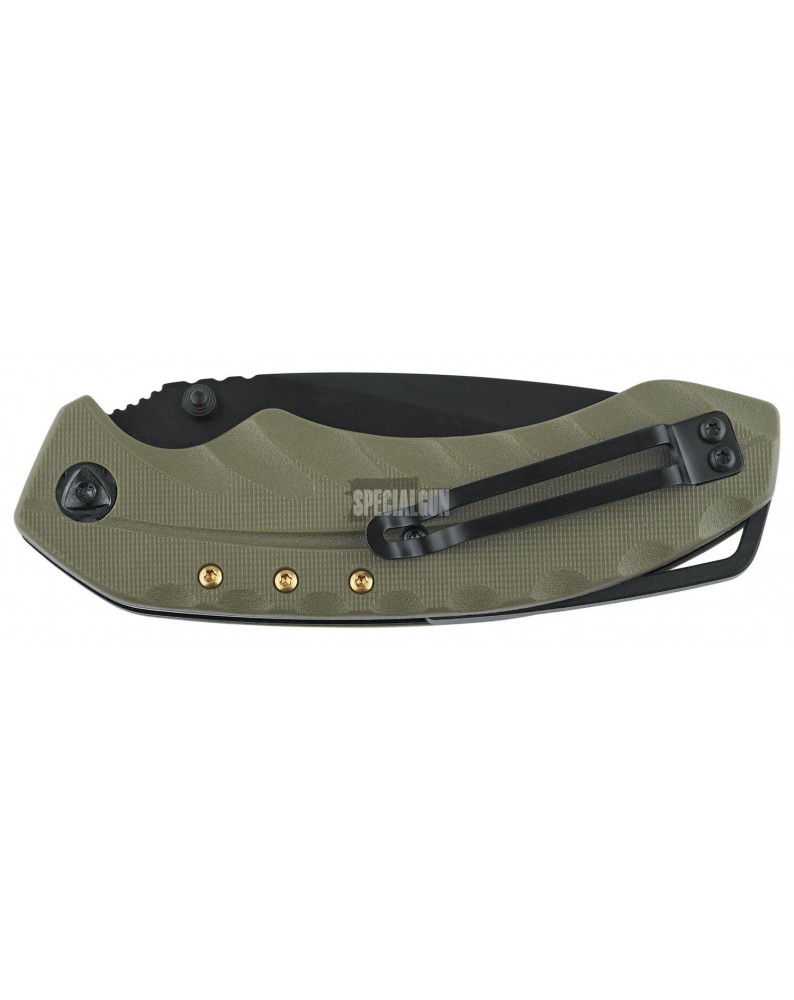 FOXTROT COLTELLO TATTICO RICHIUDIBILE DEFCON 5 VERDE - COLTELLI - MULTITOOL - - D5-K006