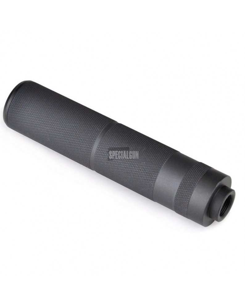 SILENZIATORE 155x31 mm 14 sx TYPE C M-ETAL NERO - SILENZIATORI - - ME-2011