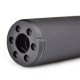 SILENZIATORE 155x31 mm 14 sx TYPE C M-ETAL NERO - SILENZIATORI - - ME-2011