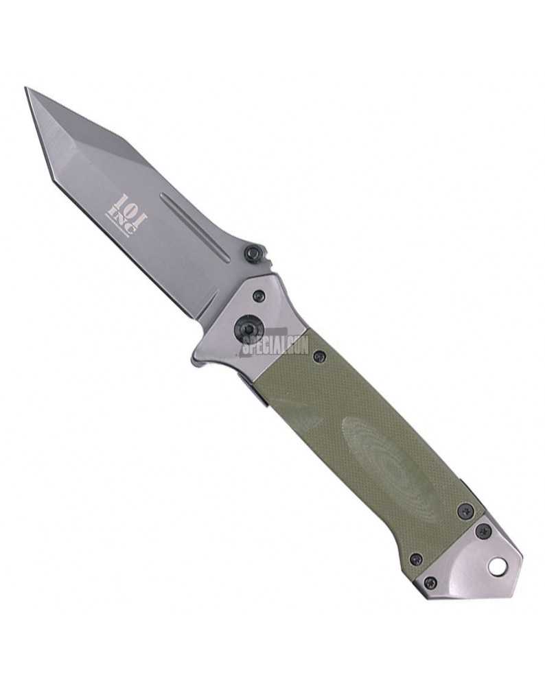 COLTELLO TATTICO DA35  RICHIUDIBILE 101 INC VERDE - COLTELLI - MULTITOOL -  - 457250OD