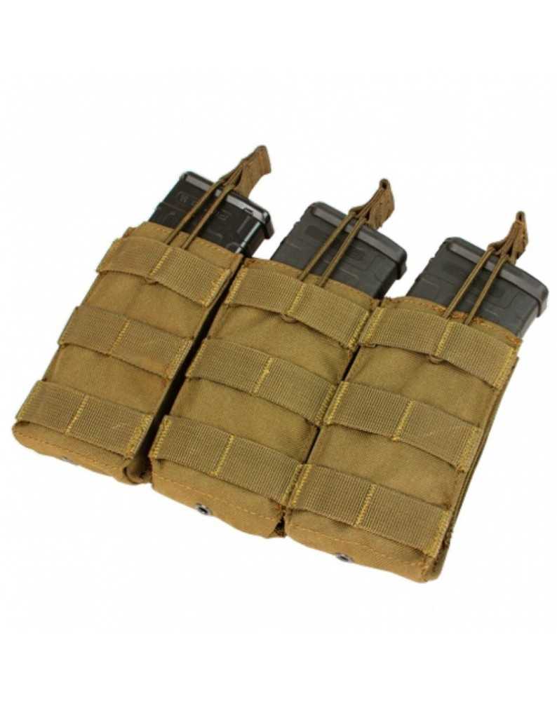 TASCA TRIPLA CARICATORE RAPIDO 5.56 CONDOR COYOTE - TASCHE -  - MA27CB