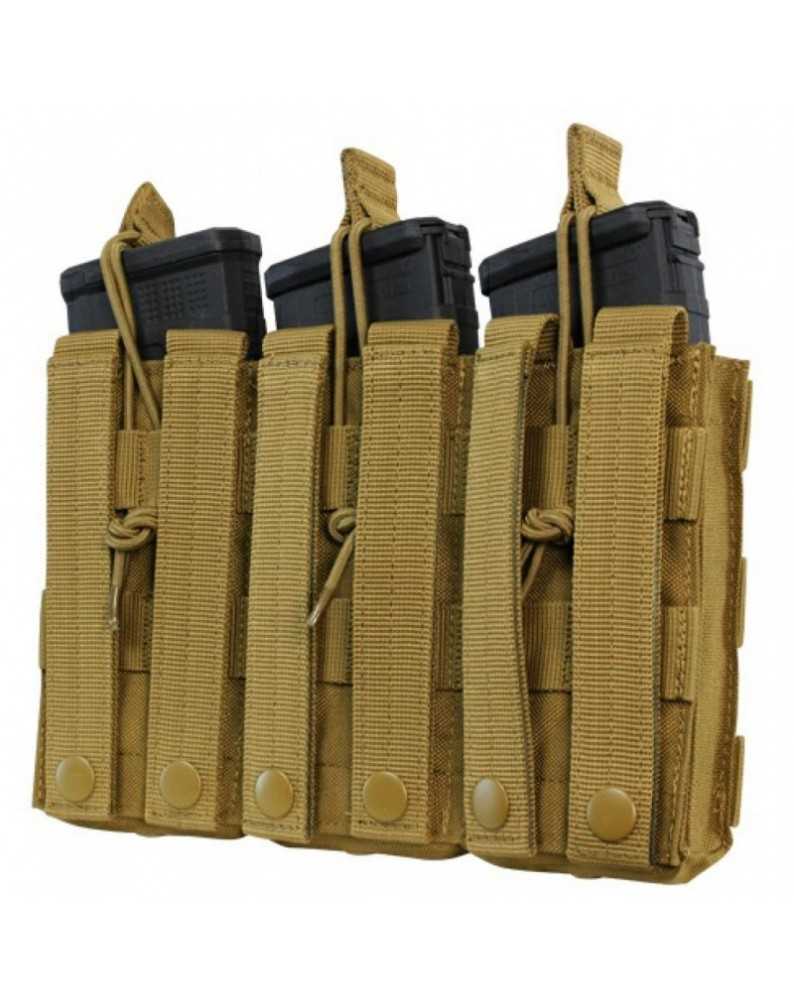 TASCA TRIPLA CARICATORE RAPIDO 5.56 CONDOR COYOTE - TASCHE -  - MA27CB