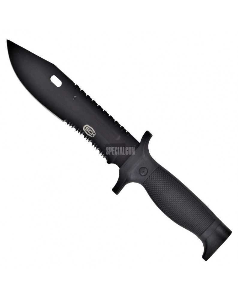 COLTELLO DA CACCIA LAMA FISSA IN ACCIAIO CON FODERO NERO - COLTELLI - MULTITOOL -  - CW-828-6