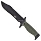 COLTELLO DA CACCIA LAMA FISSA IN ACCIAIO CON FODERO VERDE - COLTELLI - MULTITOOL -  - CW-828-4