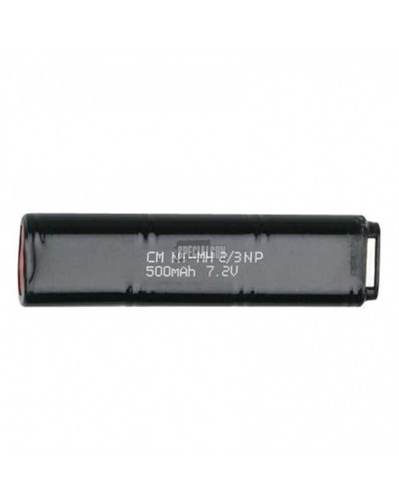 BATTERIA NI-MH 7.2V 500 mAH PER PISTOLA ELETTRICA CYMA - BATTERIE -  - CM-7.2X500