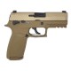 PISTOLA SIG F18 GAS BLOWBACK WE TAN - PISTOLE GAS -  - WE00424TAN