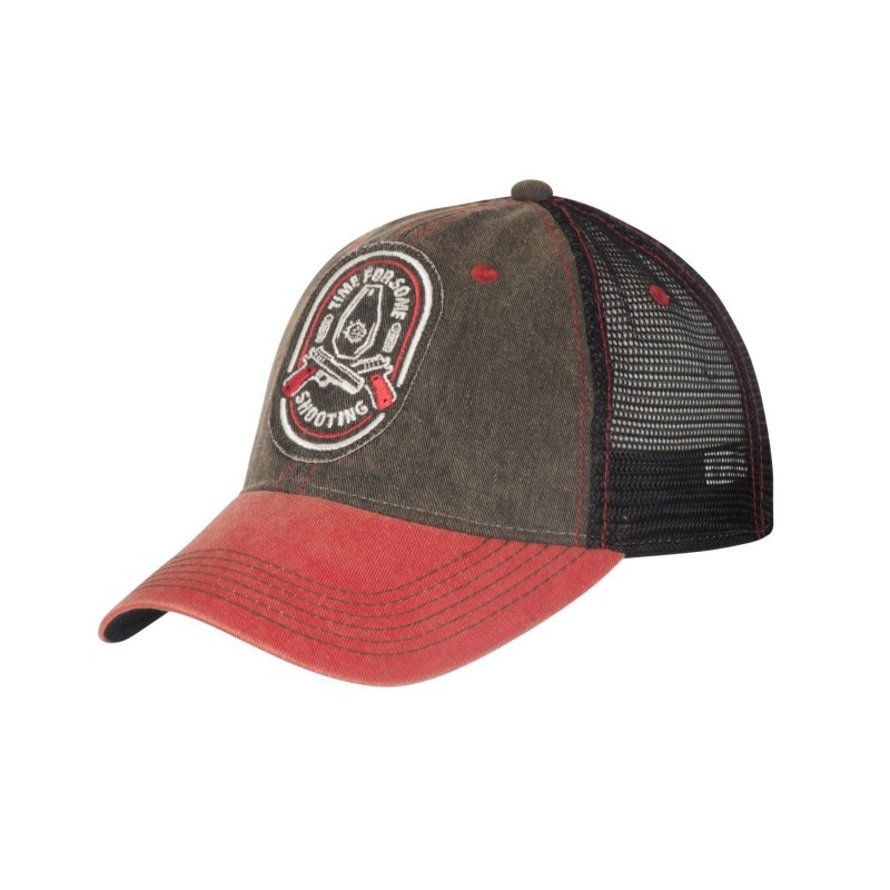 CAPPELLO SHOOTING TIME TRUCKER CAP - DIRTY WASHED COTTON HELIKON TEX CAPPELLO SHOOTING TIME TRUCKER CAP - DIRTY WASHED COTTON HELIKON TEX