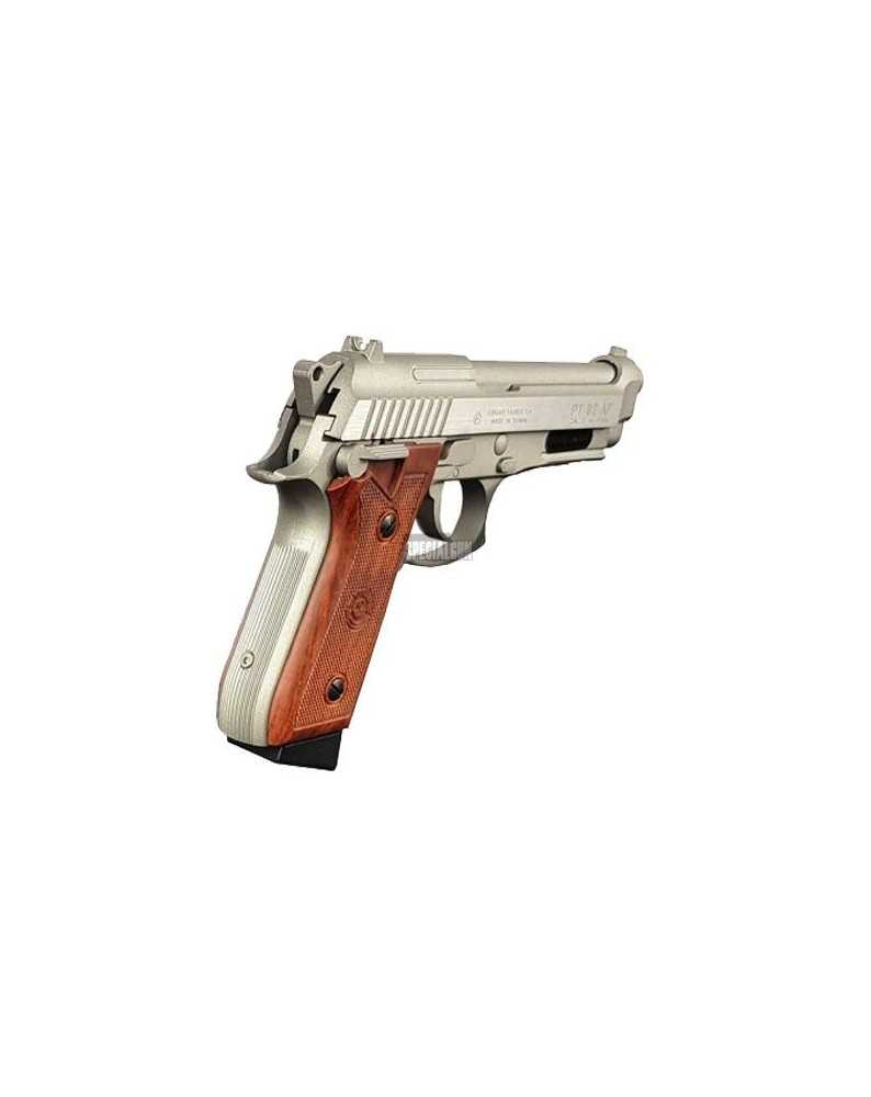 TAURUS PT92 CO2 BLOWBACK INOX SILVER CYBERGUN - PISTOLE CO2 -  - 210527