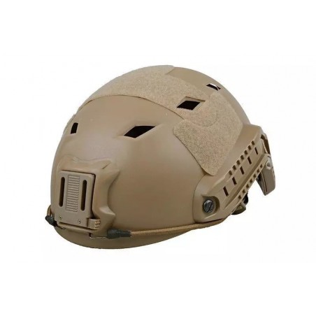 ELMETTO FAST BJ CON ROTELLA ULTIMATE TACTICAL TAN
