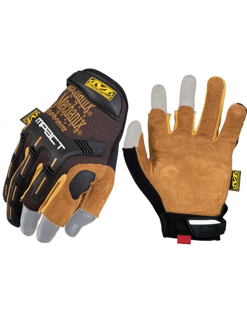 GUANTI TATTICI LEATHER M-PACT FRAMER MECHANIX - GUANTI -  - MX-LFR-75