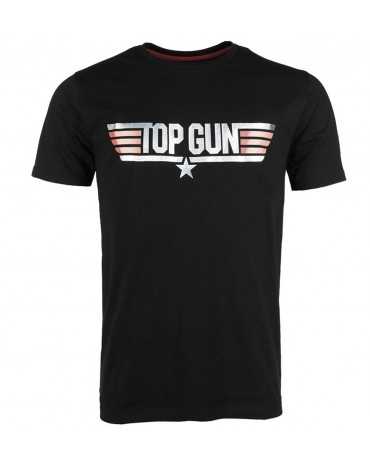 T-SHIRT TOP GUN ORIGINALE NERA