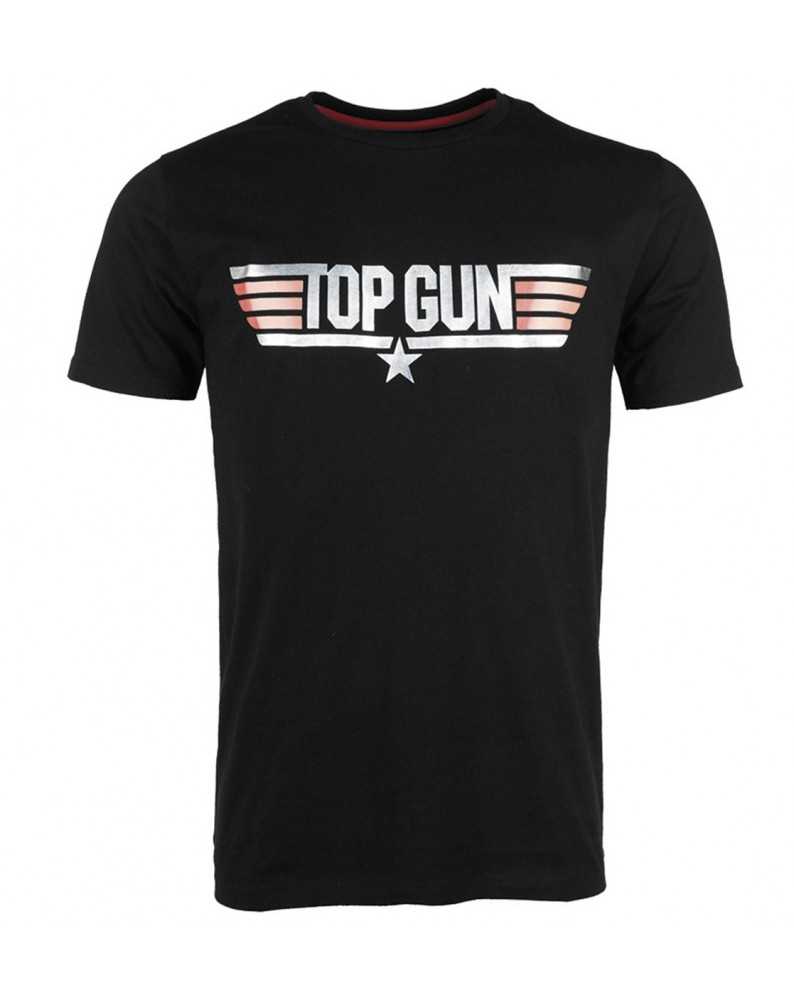 T-SHIRT TOP GUN ORIGINALE NERA - SHIRT - COMBAT SHIRT -  - 11064502