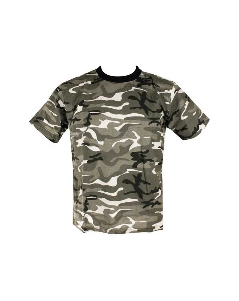 T-SHIRT MILITARE COMBAT CAMO URBAN - SHIRT - COMBAT SHIRT -  - KU-TS-CAMO