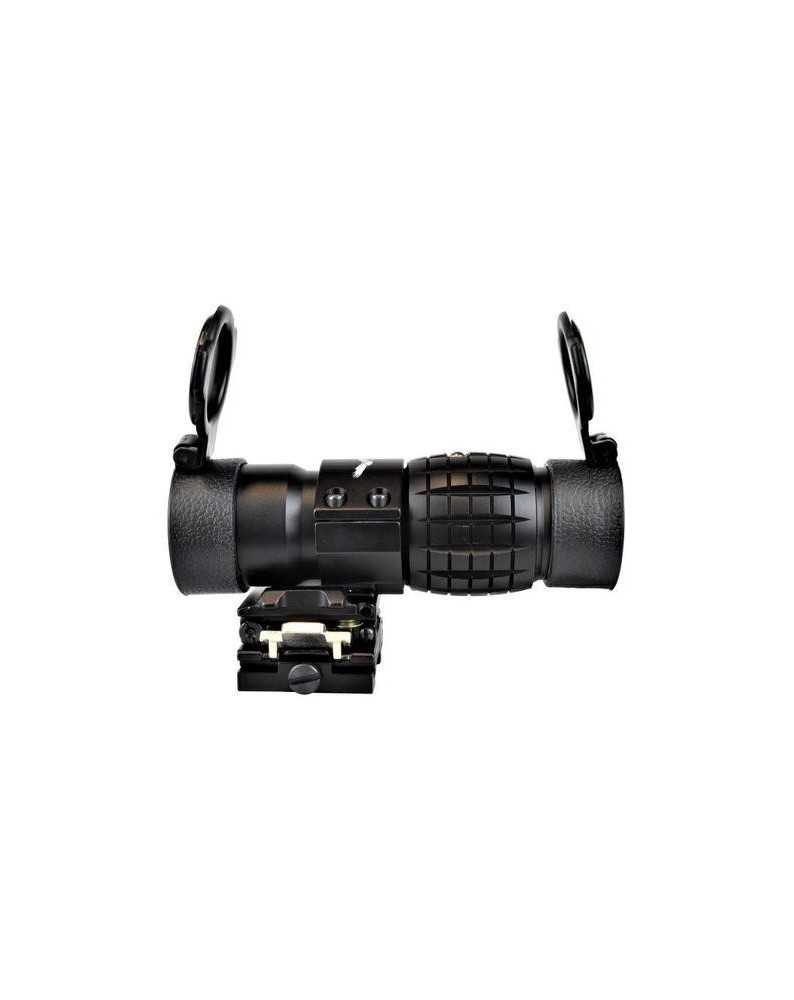 MAGNIFER 3X FISSO CON SLITTA ABBATTIBILE JS-TACTICAL - OTTICHE E RED DOT -  - JS-MAGNIFER3X