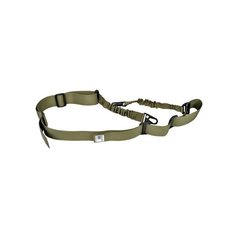 CINGHIA TATTICA BUNGEE 2 PUNTI WOSPORT VERDE