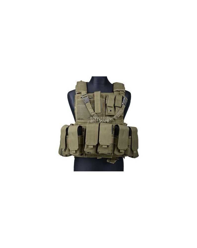 TACTICAL VEST CIRAS MARITIME COMPLETO GFC VERDE OD - TACTICAL VEST - - GFT-18-009851