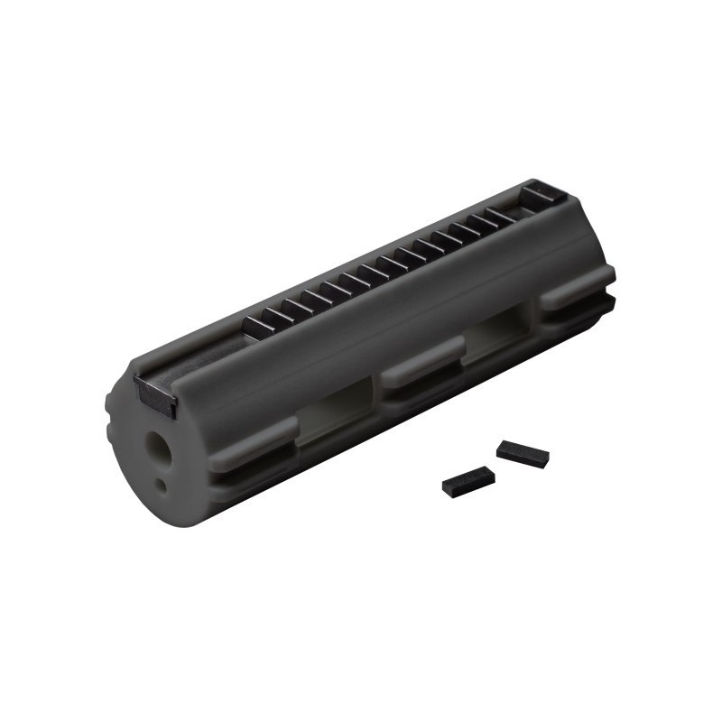 PISTONE ZERO-SHOCK ALLEGGERITO CARICATO FIBRA DI CARBONIO 14 DENTI IN METALLO FPS-SOFTAIR